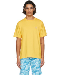 BAPE Yellow Shark One Point T Shirt