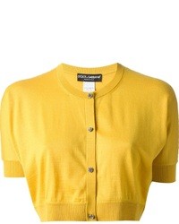 Mustard Cropped Top
