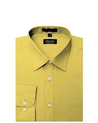 The Sun's Group Wrinkle Free Mustard Dress Shirt