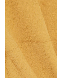See by Chloe See By Chlo Stretch Crepe Mini Dress Mustard