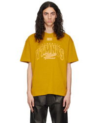 VTMNTS Yellow Embroidered T Shirt