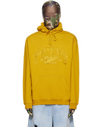 VTMNTS Yellow College Hoodie