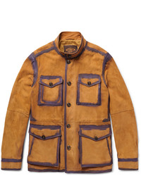 Tod's Painted Suede Field Jacket