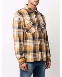 Tommy Jeans Plaid Check Print Jacket