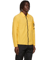 Stone Island Yellow Nylon Jacket