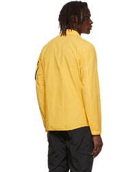 Stone Island Yellow Nylon Jacket
