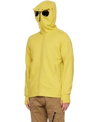 C.P. Company Yellow Zip Hoodie