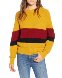 DREAMERS BY DEBUT Bold Stripe Sweater