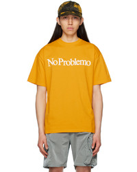 Aries Yellow No Problemo T Shirt