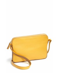 Marc by Marc Jacobs Sophisticato Dani Leather Crossbody Bag Canary Yellow Multi