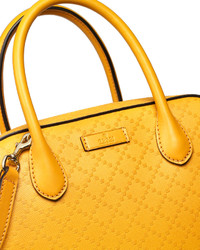 Gucci Bright Diamante Small Leather Bag Yellow