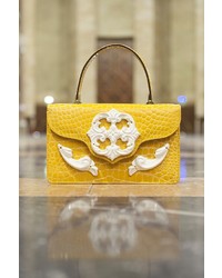 Cucareliquia Reliquia Yellow Top Handle Bag