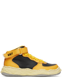 Miharayasuhiro Black Yellow Wayne Sneakers
