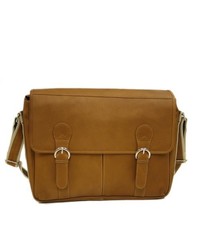 Mustard Leather Messenger Bag