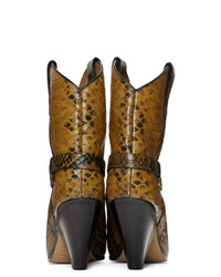 Isabel Marant Yellow Deane Boots