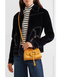 See by Chloe Joan Mini Textured Leather And Suede Shoulder Bag