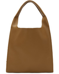 Maison Margiela Brown Leather Tote Bag