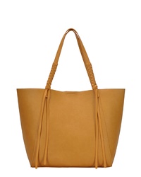 ANTIK KRAFT Knotted Faux Leather Tote