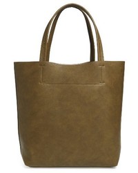 Sole Society Oversize Melyssa Faux Leather Tote