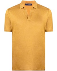 Lardini Linen Polo Shirt