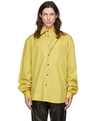 Y/Project Green Cotton Shirt