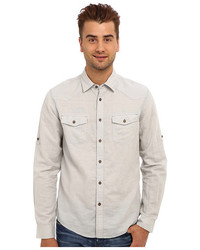 Mavi Jeans Roll Sleeve Linen Shirt 48 6pm Lookastic