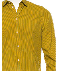 Massimo Alba Striped Button Up Shirt W Tags