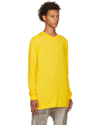 11 By Boris Bidjan Saberi Yellow Ls1b Long Sleeve T Shirt