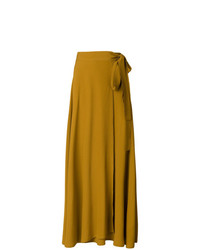 Veronique Leroy Wrap Tie Midi Skirt