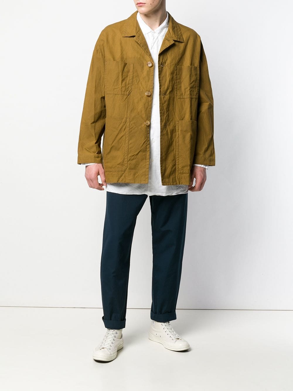 Casey Casey Oversized Military Jacket, $882 | farfetch.com | Lookastic