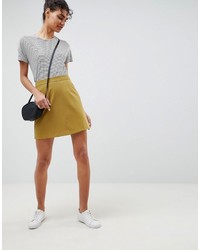 ASOS DESIGN Tailored A Line Mini Skirt