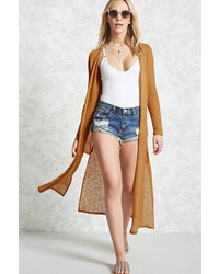 Forever 21 Open Front Duster Cardigan