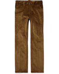 Prada Two Tone Cotton Corduroy Trousers