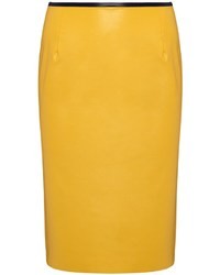 Svek Orange Bound Pencil Skirt