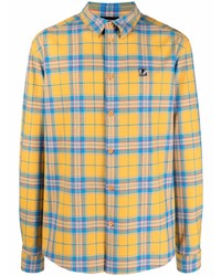 We11done Plaid Check Pattern Button Up Shirt