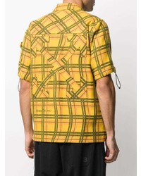 Off-White Voyager Checked Short Sleeved Shirt