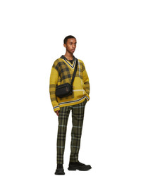 Burberry Yellow Check Fairhurst Sweater