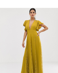 Asos Tall Asos Design Tall Maxi Dress With Godet S