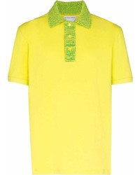 Bottega Veneta Contrasting Cotton Polo Shirt