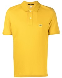 C.P. Company Logo Embroidered Polo Shirt