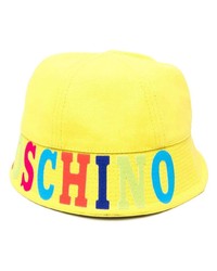 Moschino Logo Patch Bucket Hat