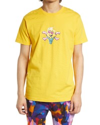 Icecream Cookie Cotton Graphic Tee In Lemon Chrome At Nordstrom