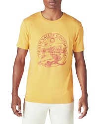 Lucky Brand Death Valley Graphic Tee In Mineral Yellow At Nordstrom