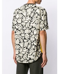 Marni Eyed Leaves Print T Shirt