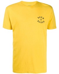 BornxRaised Fallen Angel Logo Print T Shirt