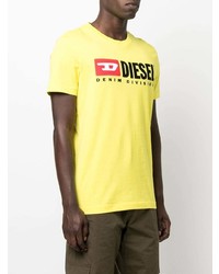 Diesel Fleece Logo Crewneck T Shirt