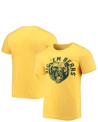 HOMEFIELD Heathered Gold Baylor Bears Vintage Heathered Gold T Shirt