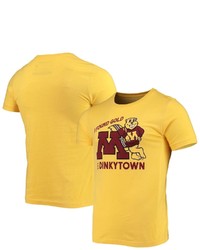 HOMEFIELD Heathered Gold Minnesota Golden Gophers Vintage T Shirt