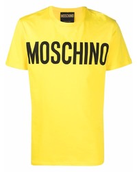 Moschino Logo Print T Shirt