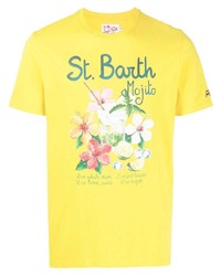 MC2 Saint Barth Logo Print T Shirt